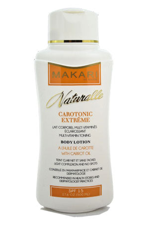 MAKARI Carotonic Extreme Body Lotion SPF15 (17.6oz), Sareya Beauty supply store, Hair store in calgary